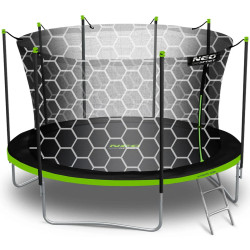 Trambulina cu plasa de protectie Neo Sport NS-15W231 (Black/Green) Thumb