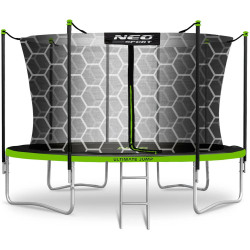 Trambulina cu plasa de protectie Neo Sport NS-15W231 (Black/Green) Thumb