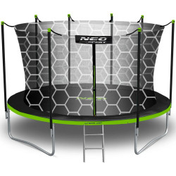 Trambulina cu plasa de protectie Neo Sport NS-15W231 (Black/Green) Thumb