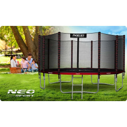 Батут с защитной сеткой Neo Sport NS-15Z241 (Black/Red) Thumb