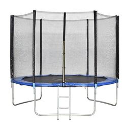 Trambulina cu plasa de protectie Procart TXTF10FT (Black/Blue)