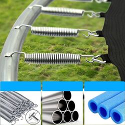 Trambulina cu plasa de protectie Procart TXTF10FT (Black/Blue) Thumb