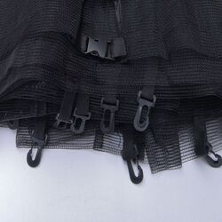 Trambulina cu plasa de protectie Procart TXTF12FT (Black/Blue) Thumb