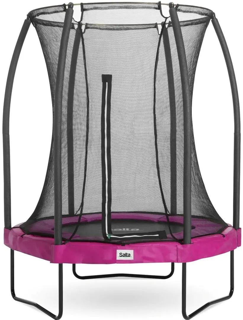 Батут с защитной сеткой Salta Comfrot Edition 5070P 153 cm (Pink/Black)