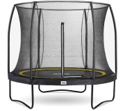 Батут с защитной сеткой Salta Comfrot Edition 5072A 213 cm (Black)