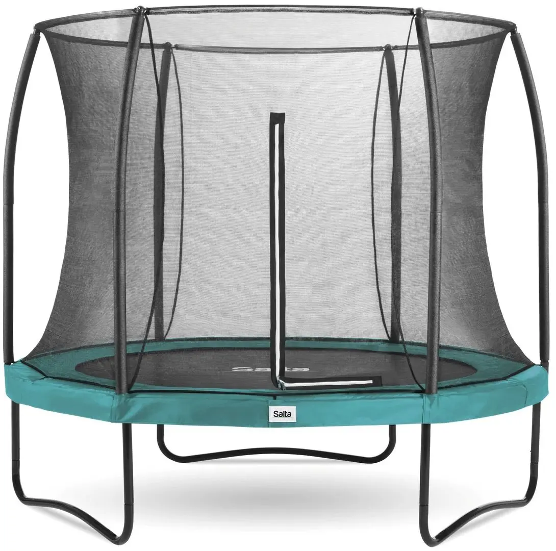 Trambulina cu plasa de protectie Salta Comfrot Edition 5075G 305 cm (Green/Black)