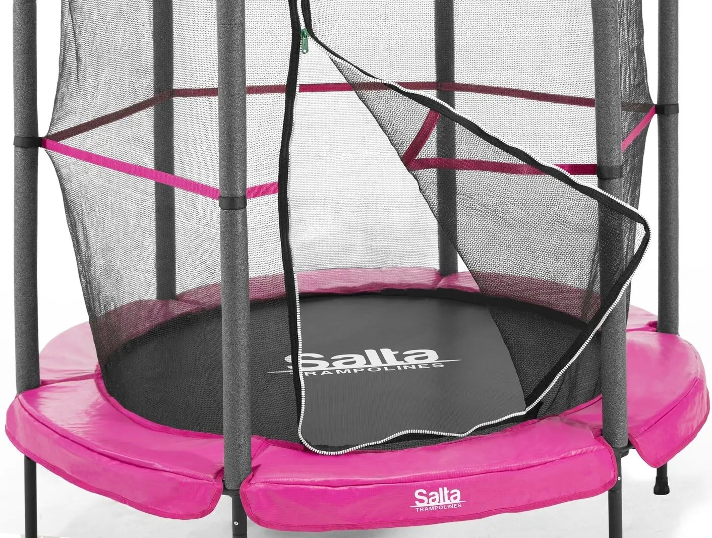 Батут с защитной сеткой Salta Junior 5426P 140 cm (Pink) - 2