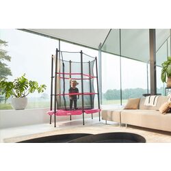 Батут с защитной сеткой Salta Junior 5426P 140 cm (Pink) Thumb