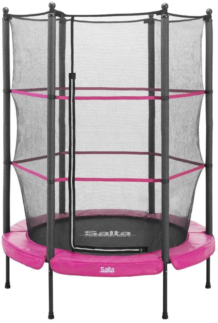 Батут с защитной сеткой Salta Junior 5426P 140 cm (Pink)