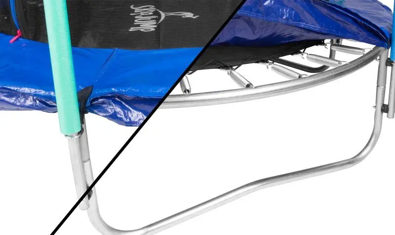 Trambulina cu plasa de protectie Skipjump GS06 (Black/Blue) - 4
