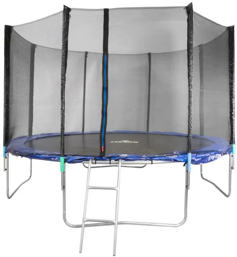 Trambulina cu plasa de protectie Skipjump GS12 (Blue/Black)