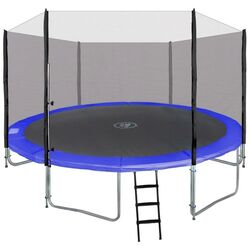 Trambulina cu plasa de protectie SkyRamiz 12FT 366cm (Blue)
