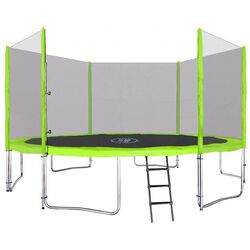 Trambulina cu plasa de protectie SkyRamiz 12FT 366cm (Green) Thumb