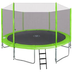 Trambulina cu plasa de protectie SkyRamiz 12FT 366cm (Green) Thumb