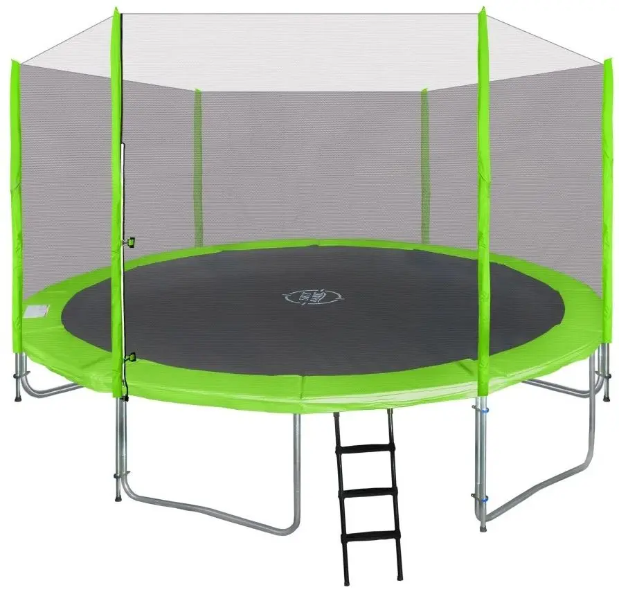 Trambulina cu plasa de protectie SkyRamiz 12FT 366cm (Green) - 3