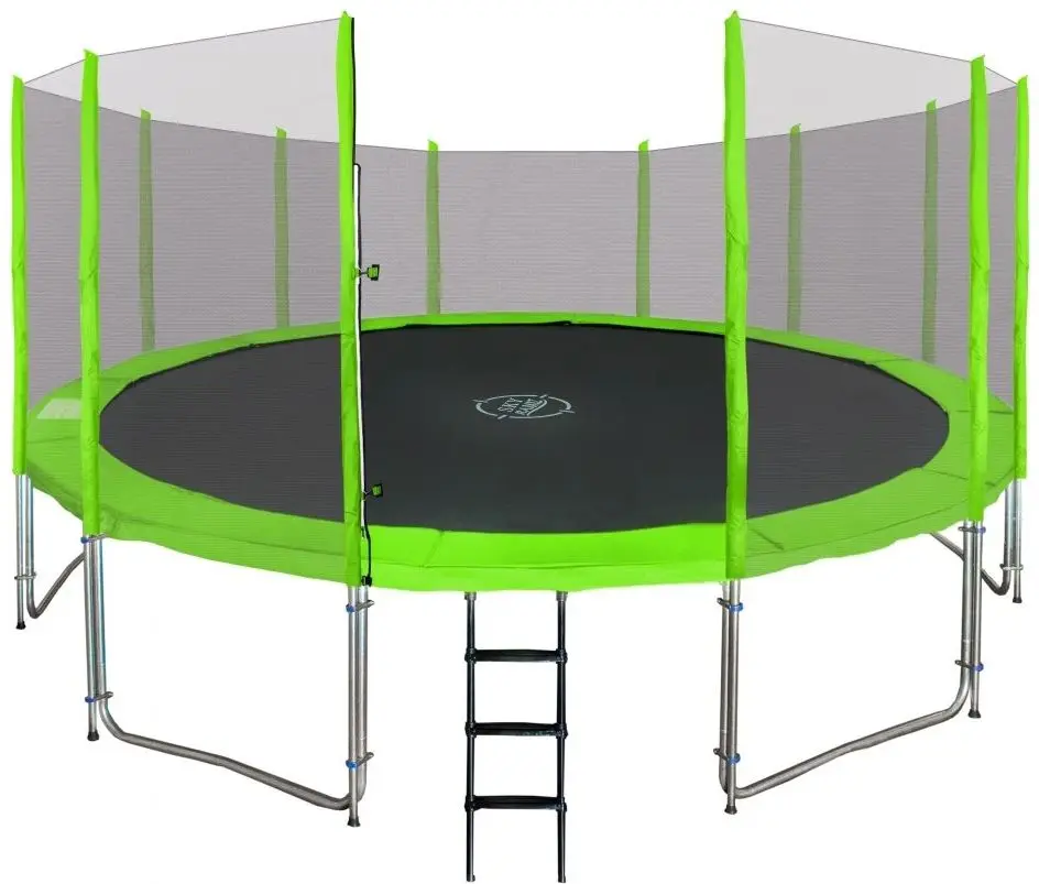 Trambulina cu plasa de protectie SkyRamiz 16FT 487cm (Green) - 2