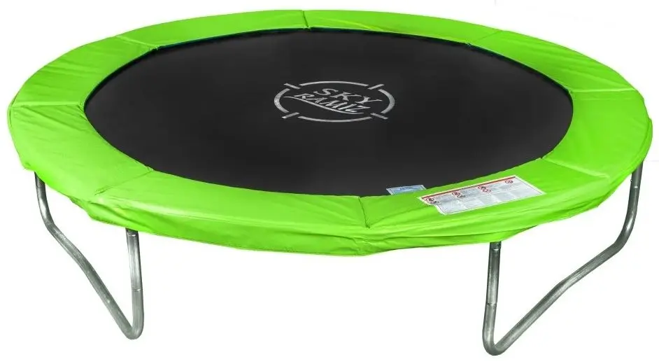 Trambulina cu plasa de protectie SkyRamiz 8FT 244cm (Green) - 3