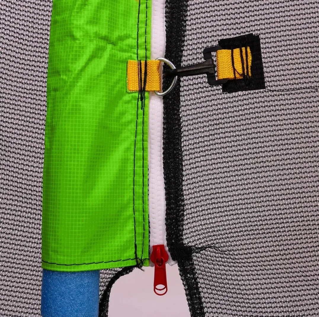 Trambulina cu plasa de protectie SkyRamiz 8FT 244cm (Green) - 9