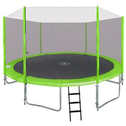 Батут с защитной сеткой SkyRamiz TRAMP.14FT.ZIE 427cm (Green) Thumb