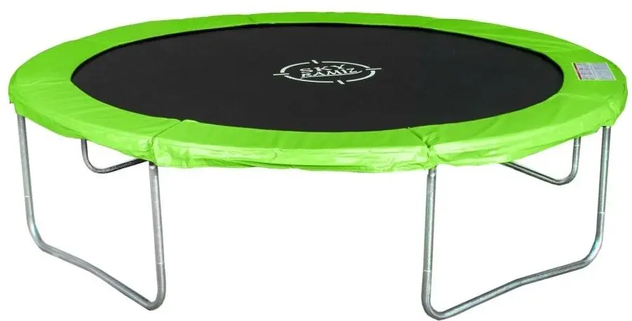 Батут с защитной сеткой SkyRamiz TRAMP.14FT.ZIE 427cm (Green) - 3