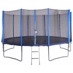 Trambulina cu plasa de protectie Spartan S1359 (Blue/Black)
