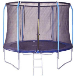 Trambulina cu plasa de protectie Spartan Safety S1086 305cm (Blue/Black)