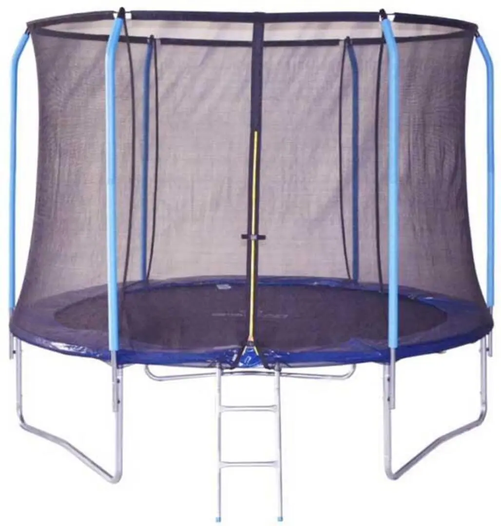 Trambulina cu plasa de protectie Spartan Safety S1086 305cm (Blue/Black)