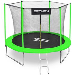 Батут с защитной сеткой Spokey Jumper II 927886 (Green)