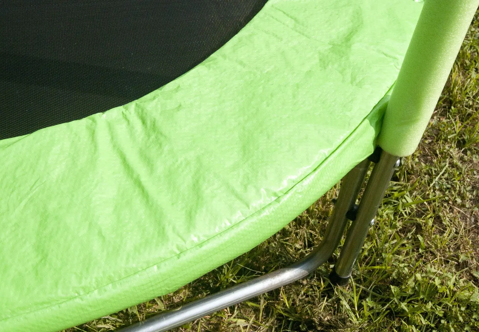 Батут с защитной сеткой Sportmann SM3006-3 (Black/Green) - 10