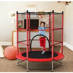 Батут с защитной сеткой Sportmann SM3042 (Red/Black) Thumb