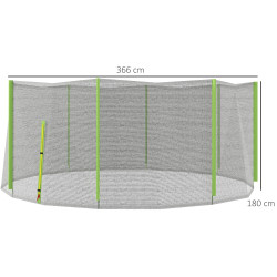 Защитная сетка для батута Sportnow A00-014V00PK 366cm (Pink) Thumb