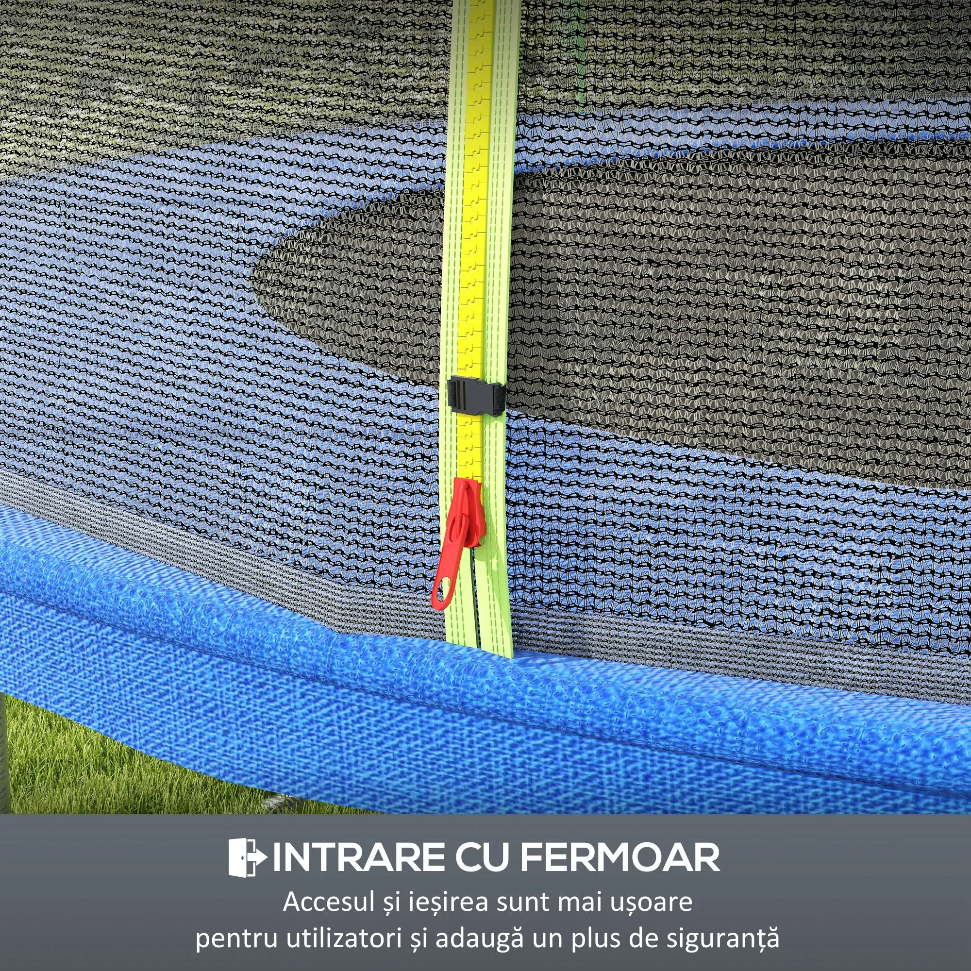 Защитная сетка для батута Sportnow A00-014V00PK 366cm (Pink) - 5