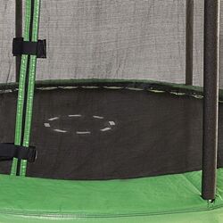 Trambulină cu plasă de protecţie Sportspower 244x242 (Green) Thumb