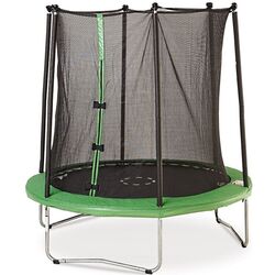 Батут с защитной сеткой Sportspower 244x242 (Green)