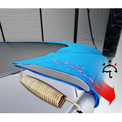 Trambulina cu plasa de protectie Tat DJ144 244см (Black/Blue) Thumb