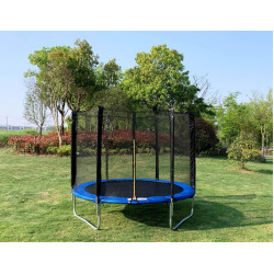 Trambulina cu plasa de protectie Tat DJ144 244см (Black/Blue) Thumb