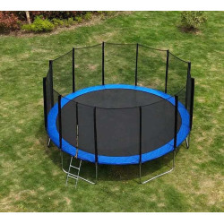 Батут с защитной сеткой Tat FUS188 488см (Black/Blue) Thumb