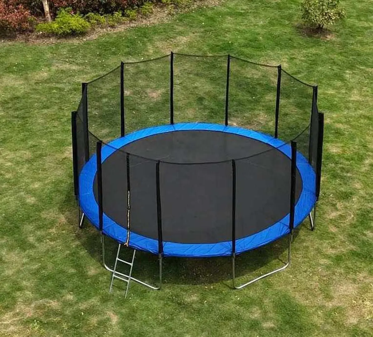 Батут с защитной сеткой Tat FUS188 488см (Black/Blue)