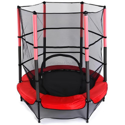 Trambulina cu plasa de protectie Tat HJ140 140см (Red/Black)