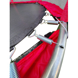 Trambulina cu plasa de protectie Tat KJ140 (Red/Black) Thumb