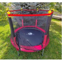 Trambulina cu plasa de protectie Tat KJ140 (Red/Black) Thumb