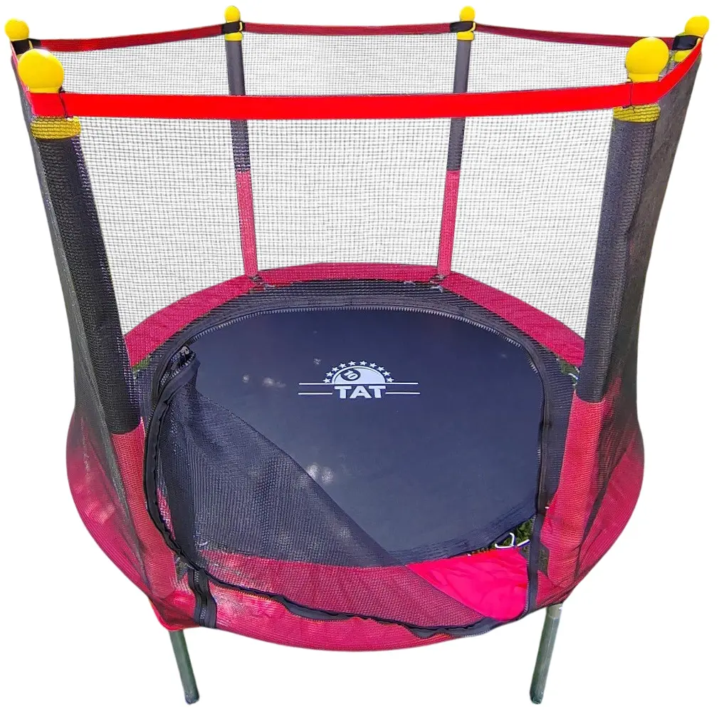 Trambulina cu plasa de protectie Tat KJ140 (Red/Black)