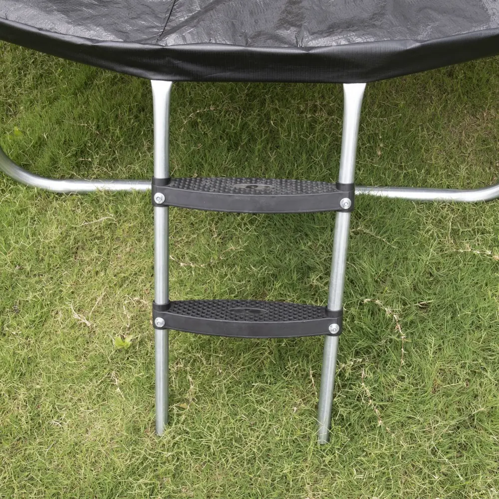 Батут с защитной сеткой Techfit TR240 240см (Black)