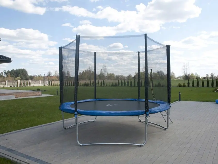 Батут с защитной сеткой Waltz VOR57353 3.05 m (Blue/Black) - 2