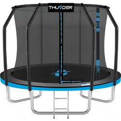 Trambulina cu plasa de protectie Thunder Elite 312cm (Black/Blue)