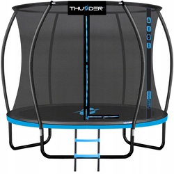 Trambulina cu plasa de protectie Thunder Ultra 225cm (Blue)