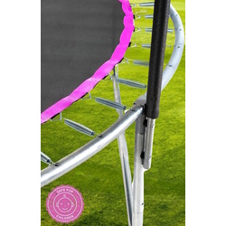 Батут с защитной сеткой Thunder Ultra 435cm (Pink) Thumb