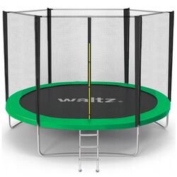 Trambulina cu plasa de protectie Waltz PE TW-14994 182cm (Green/Black)