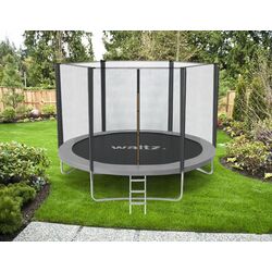 Батут с защитной сеткой Waltz PE TW-15007 182cm (Grey/Black) Thumb