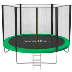 Батут с защитной сеткой Waltz PE TW-15052 305cm (Green)